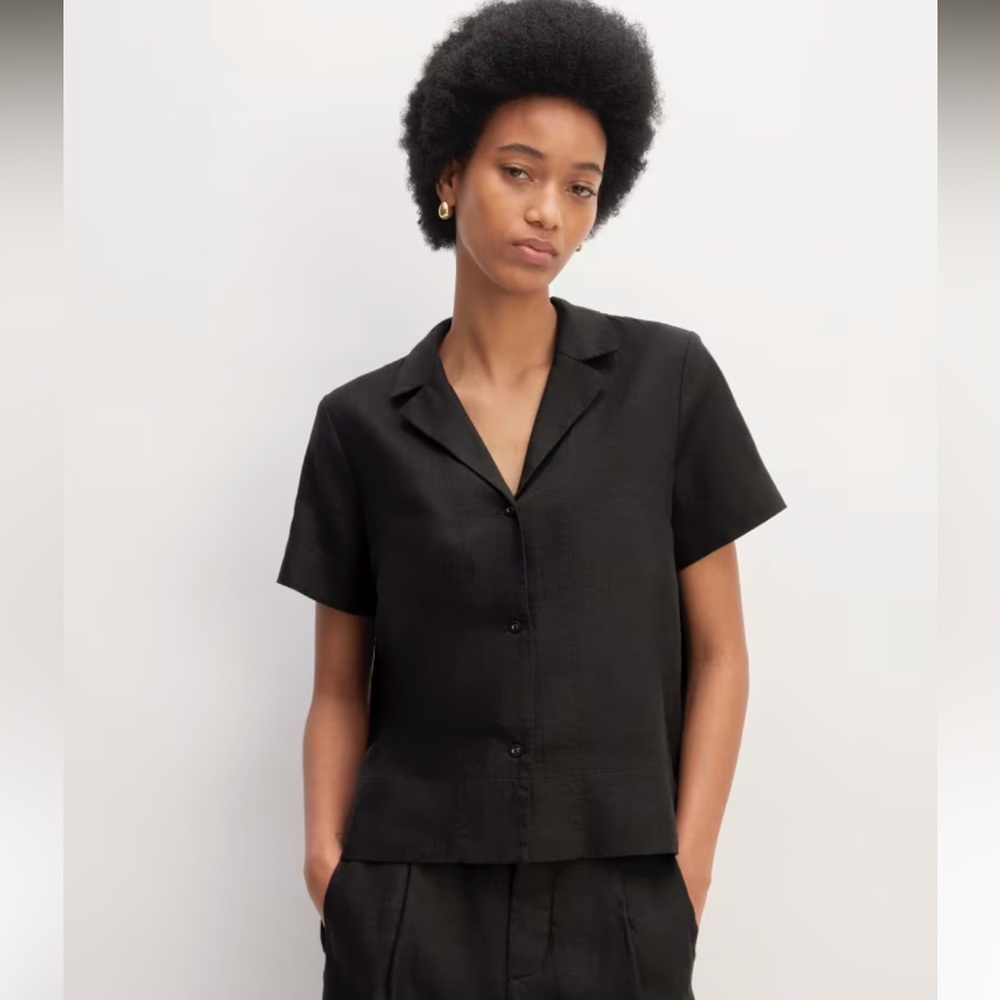 Everlane 100% linen top